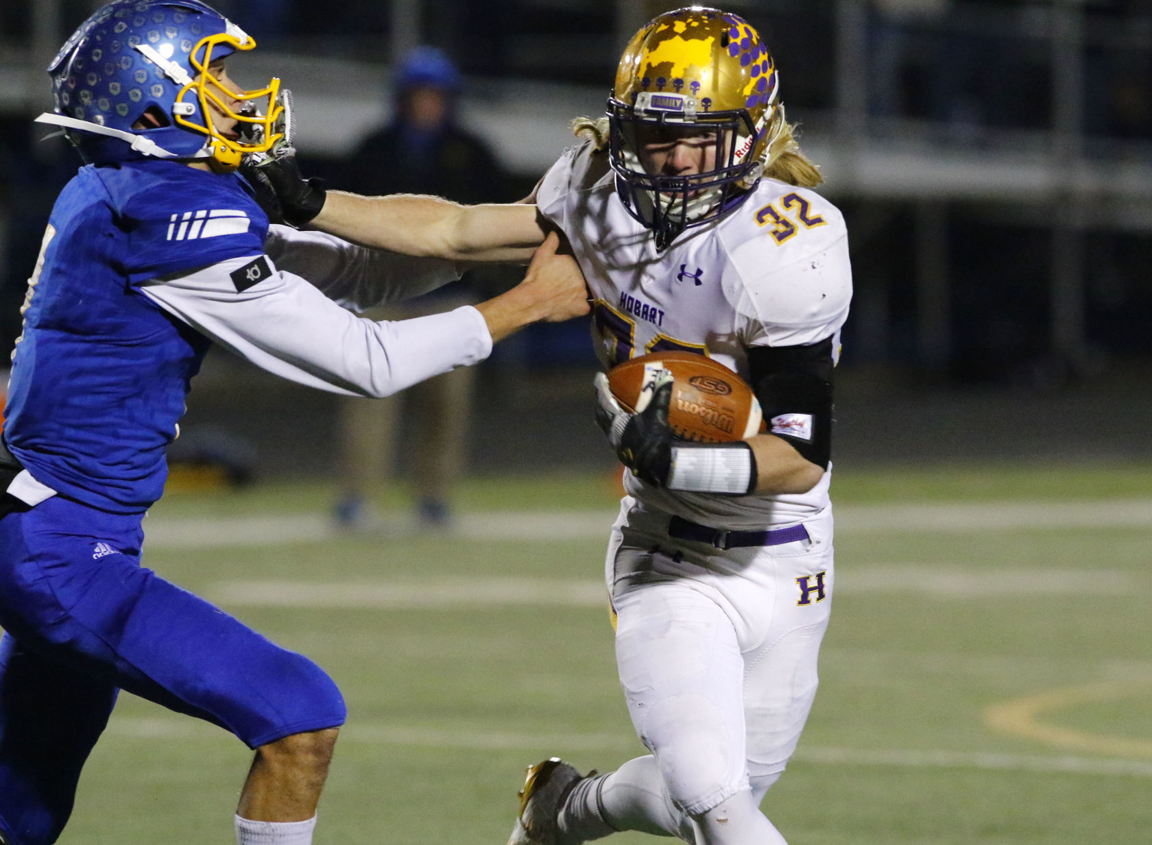 4A football semistate: Hobart vs. East Noble